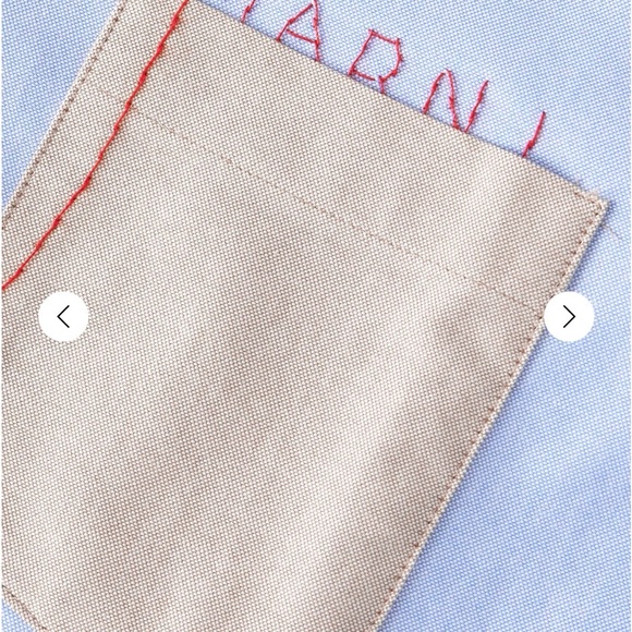 Marni contrast collar oxford button down BNWT - Picture 8 of 12